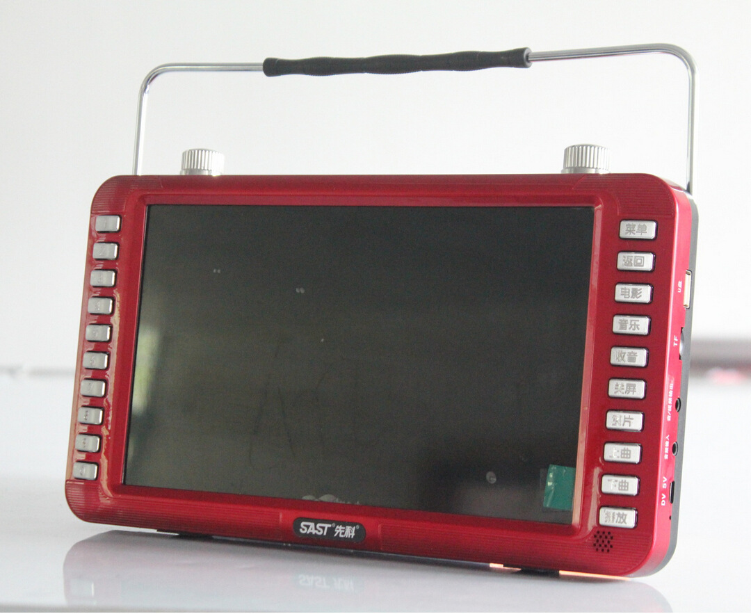 金正/9寸老人看戏机视频扩音器mp6唱戏机多功能扩音机