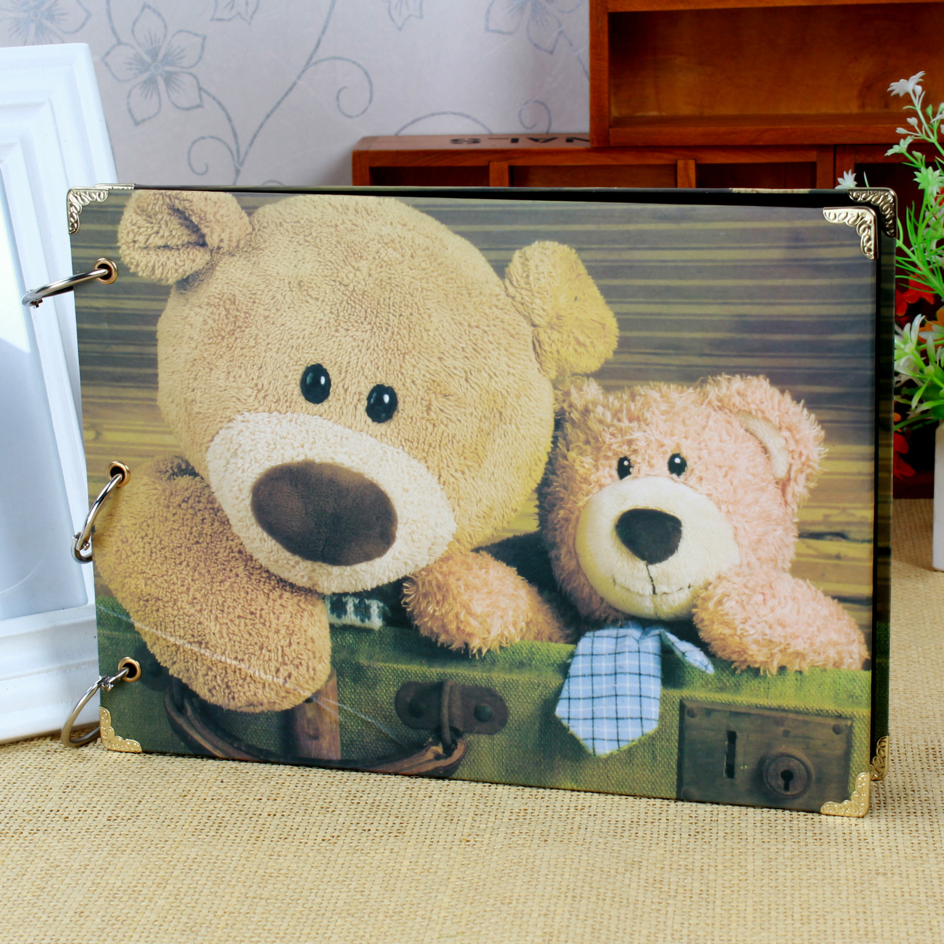 创意10寸diy相册影集 新款上市 可爱熊 创意生活用品