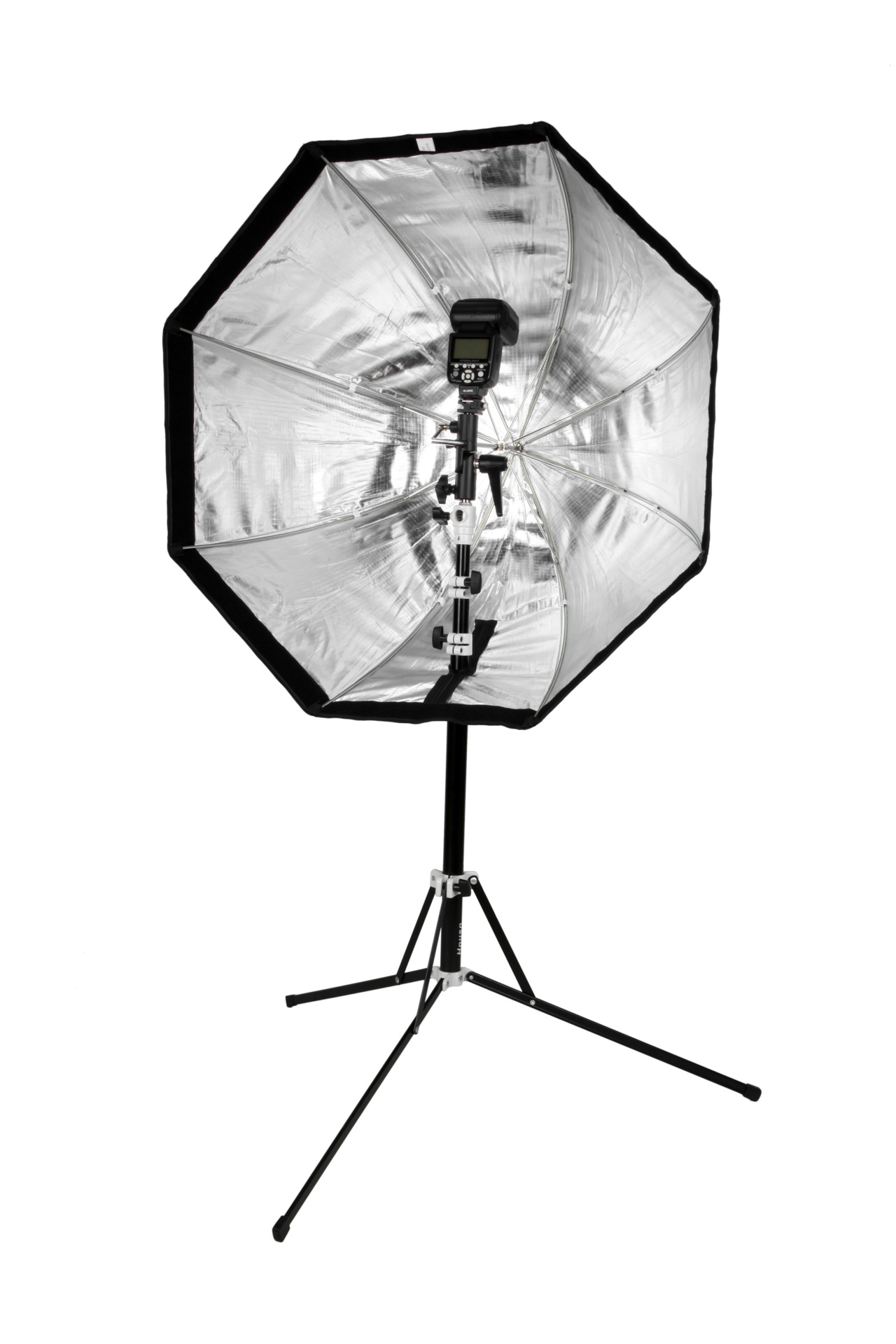 海普森 80cm 八角 伞型折叠式 柔光箱 两用 闪光灯通用 快速安装