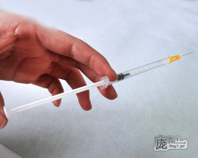 针筒针管1ml 防呛式喂药器狗猫疫苗专用无菌注射器带针一件代发