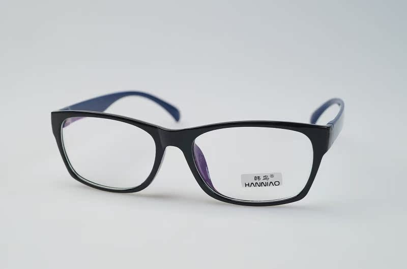 韩鸟正品pc大框框架眼镜 607男女款护目护眼光学平光镜 眼镜批发