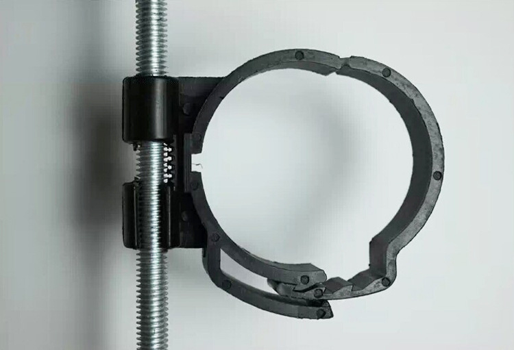 塑料阻燃尼龙管卡固定管夹 pvc塑料夹卡箍 铜管道安装 制冷配件