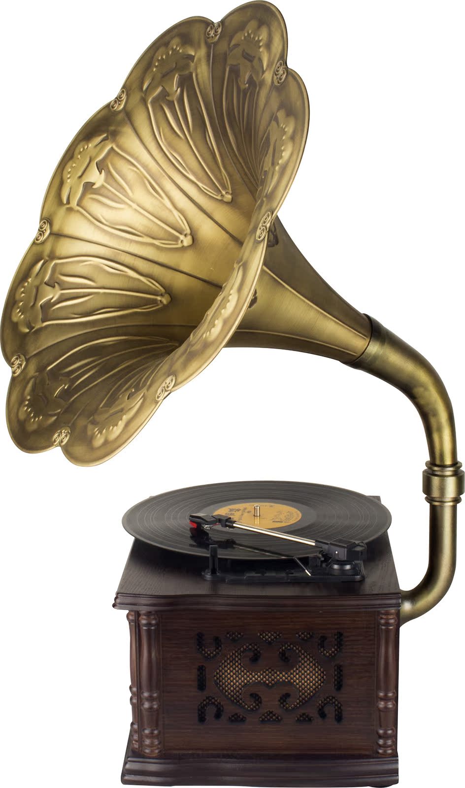 sl-298 厂家直销 老式留声机音响仿古 黑胶唱机 蓝牙电唱机