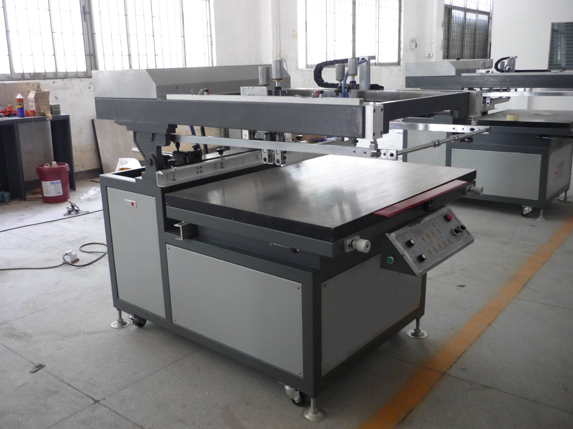 供应5070b斜臂式半自动平面高速丝印机(网印机)