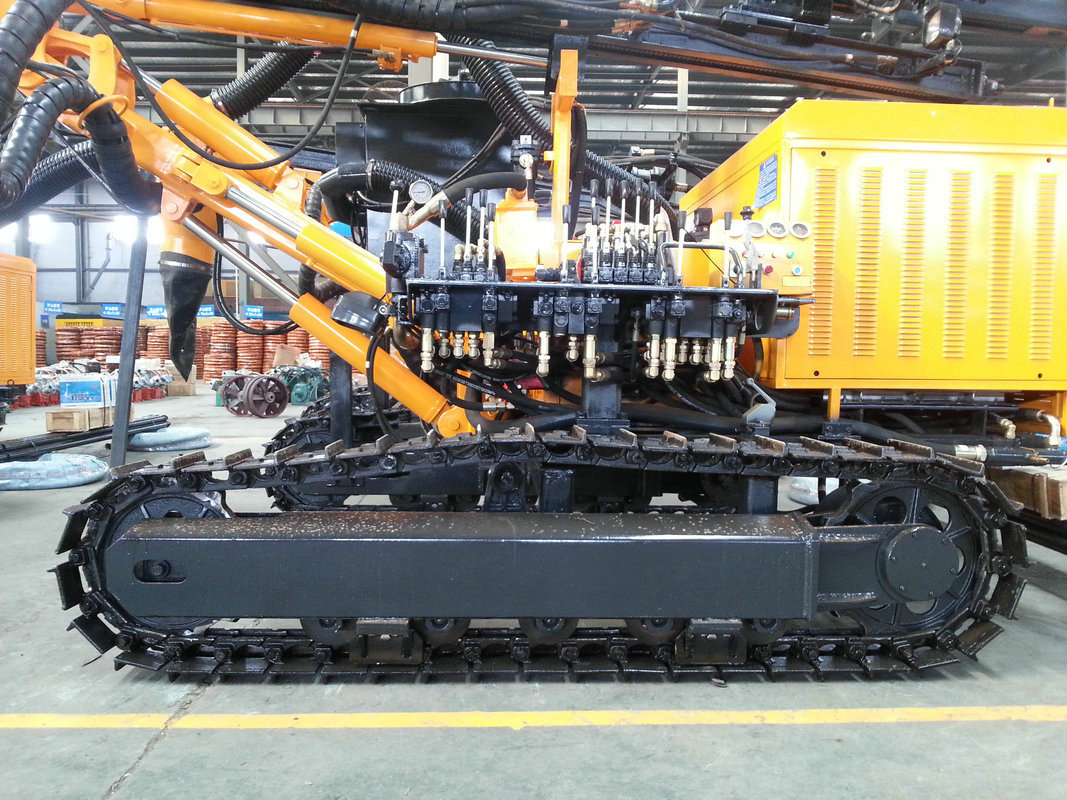 批发生产 kgh4 大型凿岩钻车 露天履带式钻车