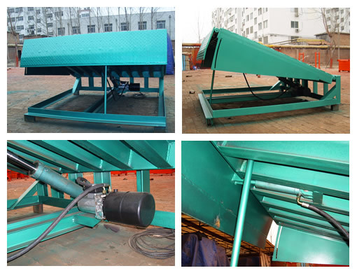 济南华岳专业定制承载6-10吨固定登车桥-液压登车桥 装卸过桥