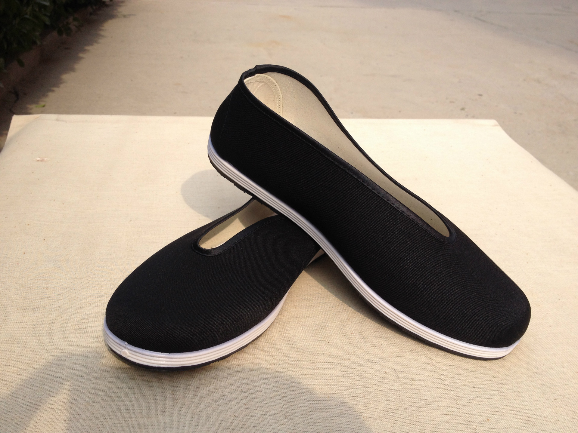 正品老北京布鞋 男款圆口千层底老头鞋休闲功夫鞋休闲 开车工作鞋