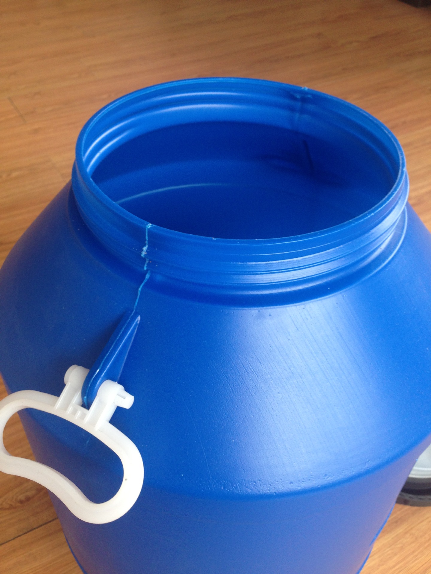 50l螺纹桶蓝色塑料圆桶化工桶 水桶 厂家直销 价廉物美