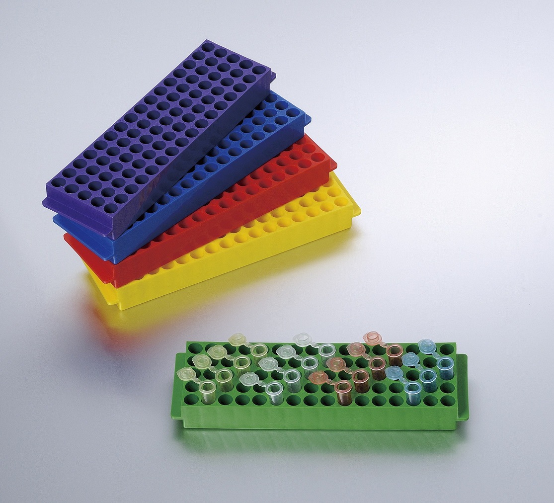 塑料离心管架微型试管架516孔15ml和2ml巴罗克biologix