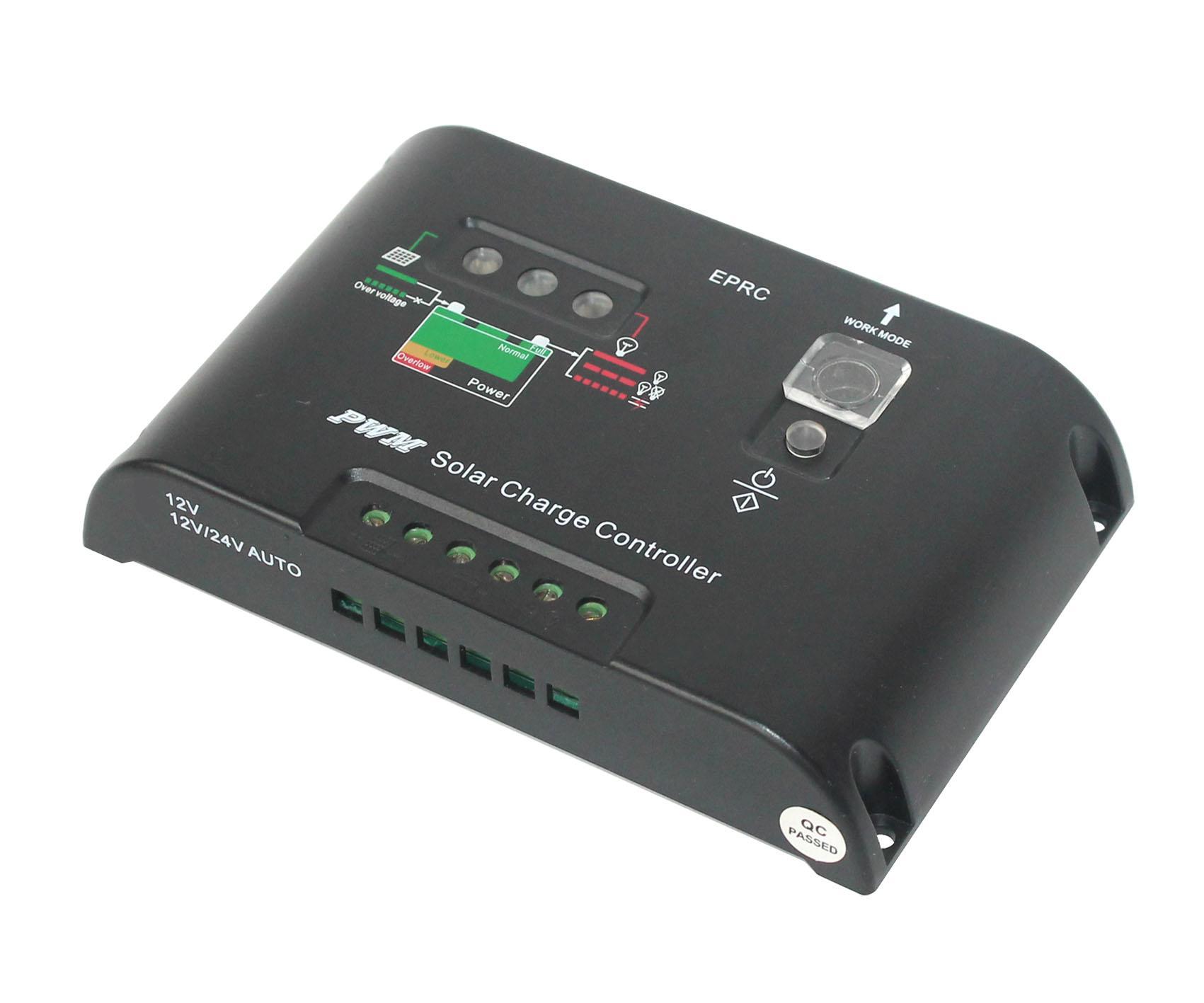 优质畅销 pwm太阳能控制器/光伏充电控制器/太阳能路灯控制器 10a