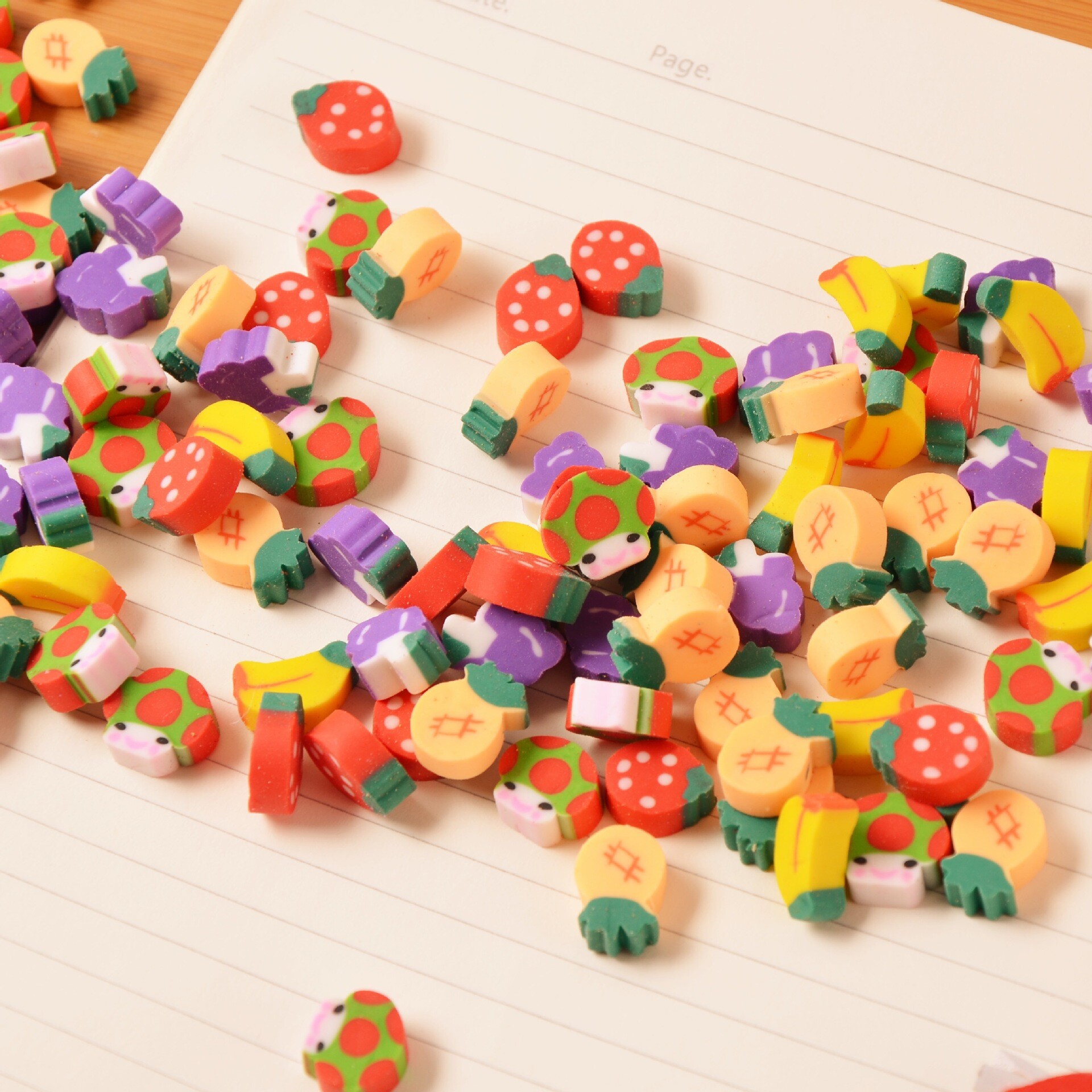 小号 水果橡皮擦 韩国文具热卖 创意水果造型橡皮擦 学习用品