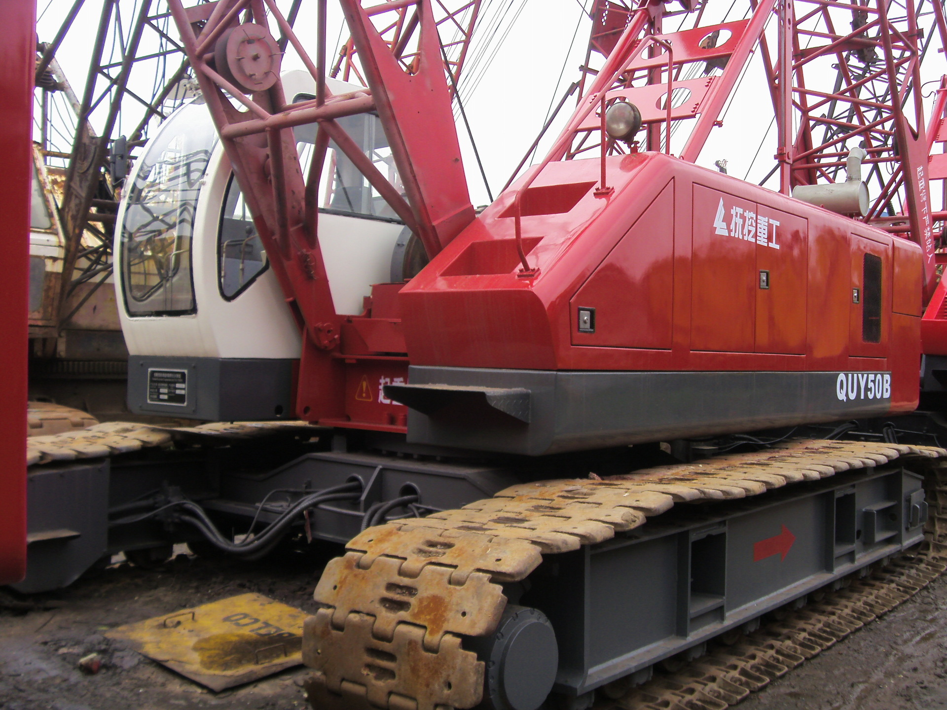 新款抚顺50吨履带吊车起重机抚顺挖掘机包送货