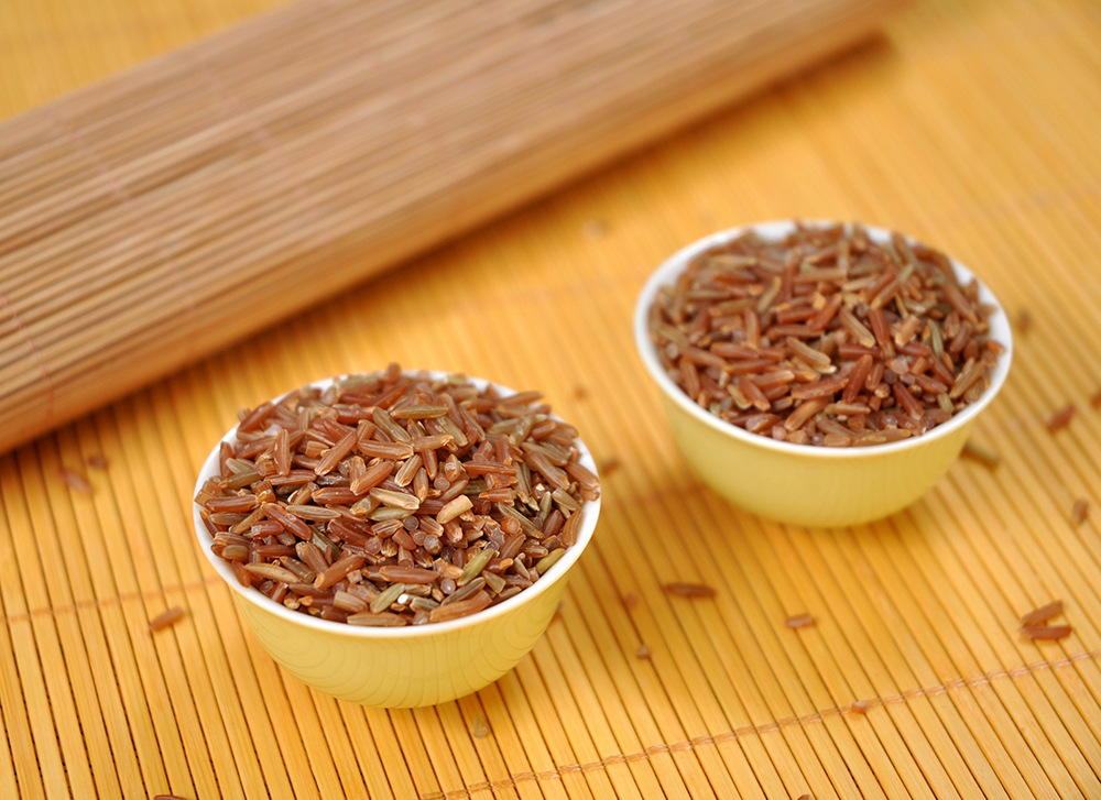 有机红米红大米内蒙古特产 谷道粮原