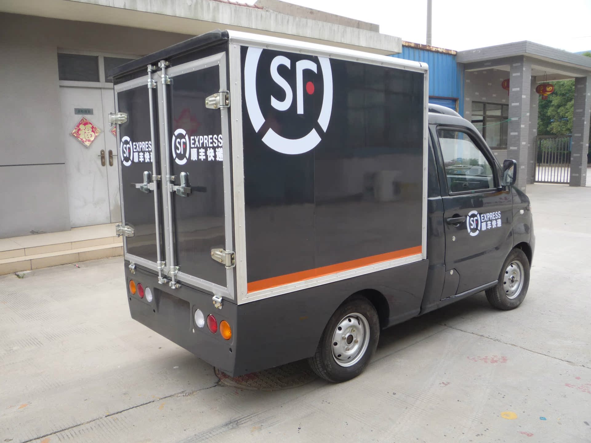 电动顺丰快递小货车 四轮电动送快递车 电动物流车