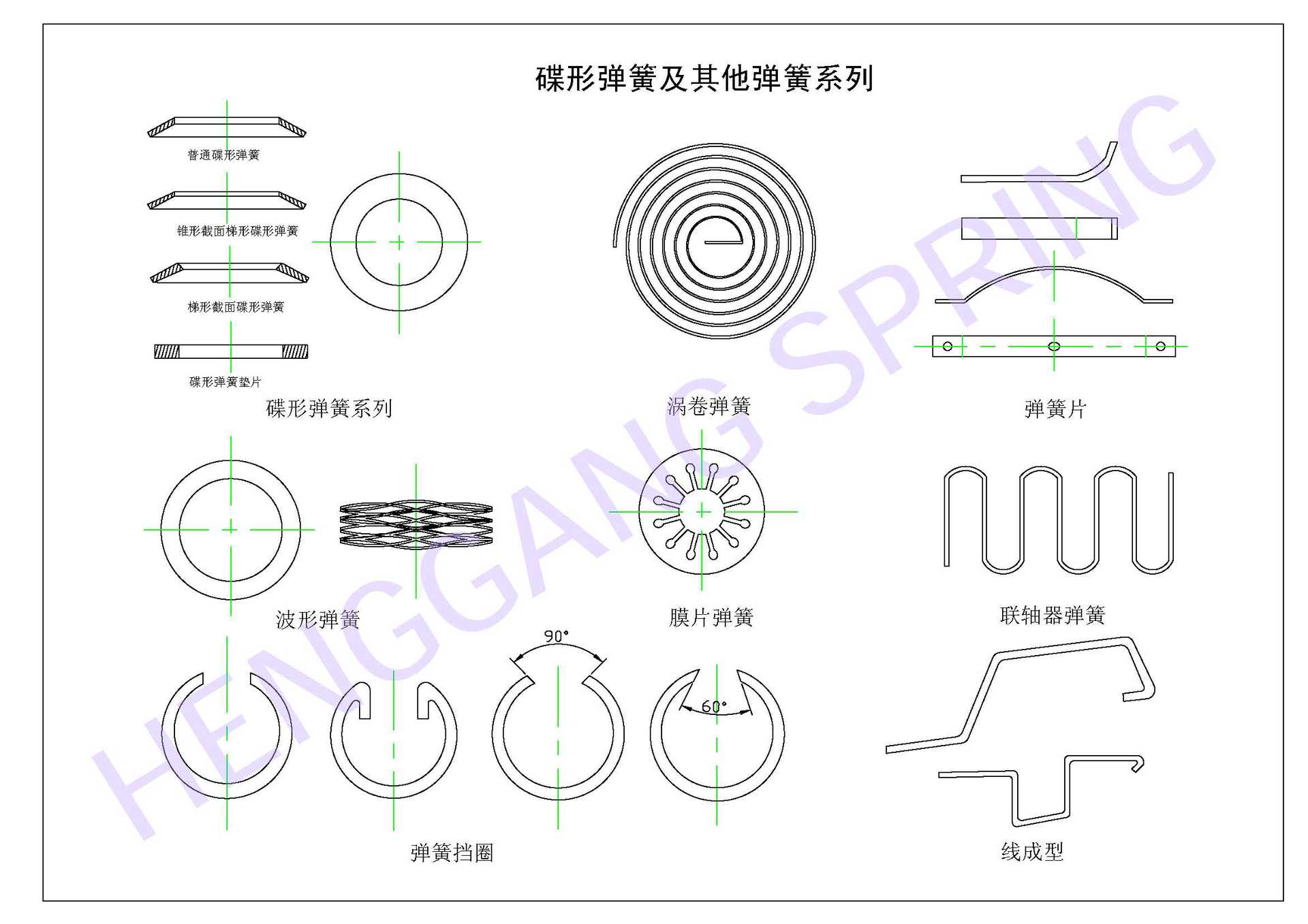 专业生产线成型弹簧,异形簧,制作精确,价格实惠