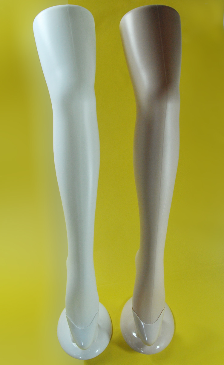 厂家直销 新款上市 塑料腿模 模特道具用品 铁制脚模 腿模wm001