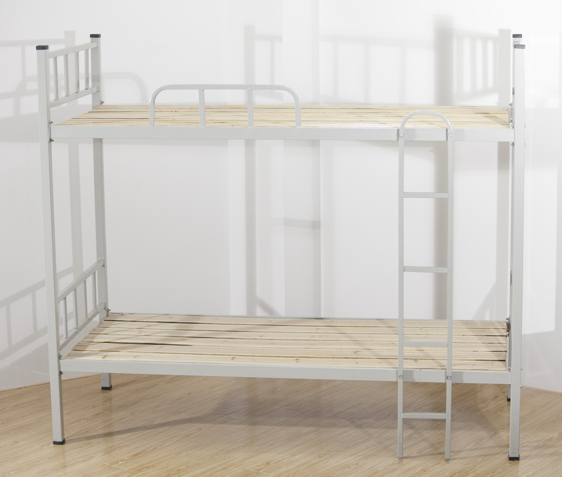 上下铺双层铁架子床学生公寓床员工宿舍双人铁床苏州厂家批发