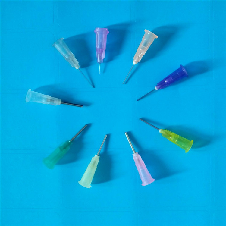 厂家直销精密卡口针头塑胶座钢针点胶针嘴20g 21g卡口针头批发