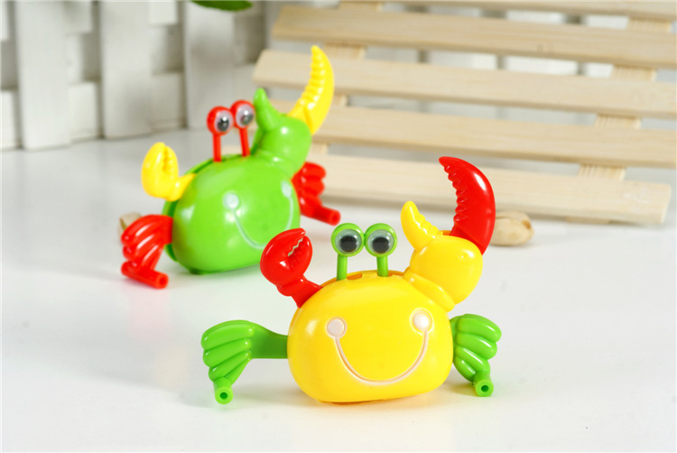 上链螃蟹眼睛会转动 儿童热卖上链玩具 发条玩具 儿童玩具_双伟玩具