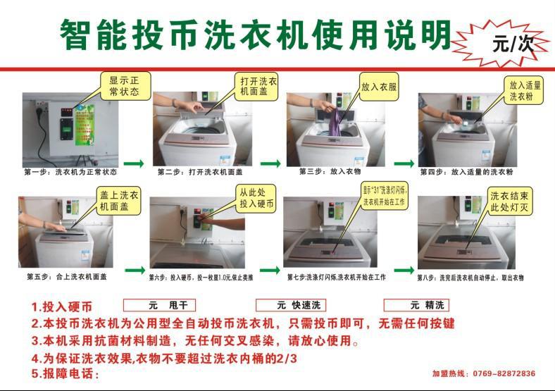 【专业认证】厂家直销投币自助洗衣机 良伟6公斤全自动洗衣机刷卡