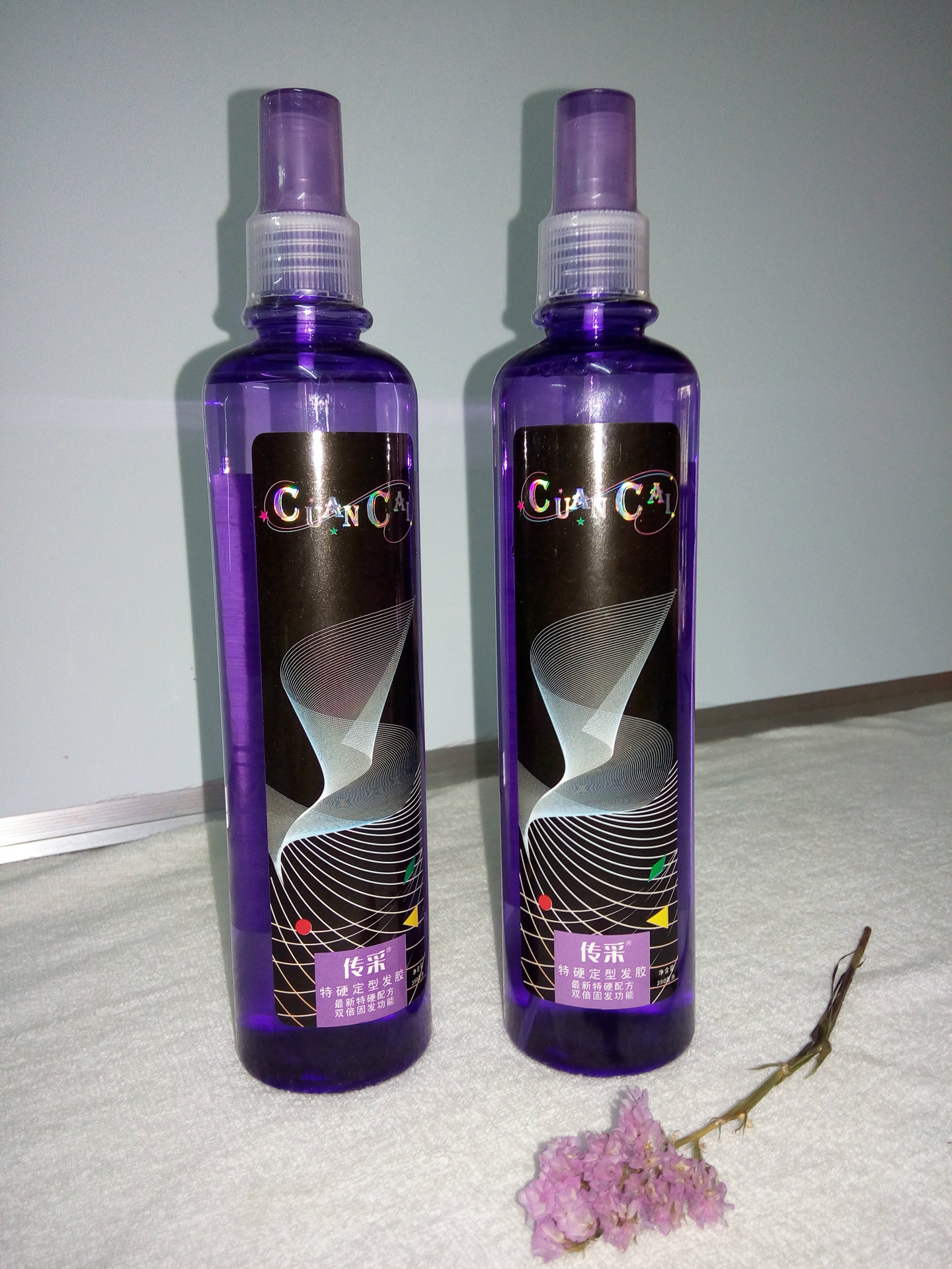 厂家直销 正品 传采 特硬定型发胶 350ml/瓶 定型水 啫喱水