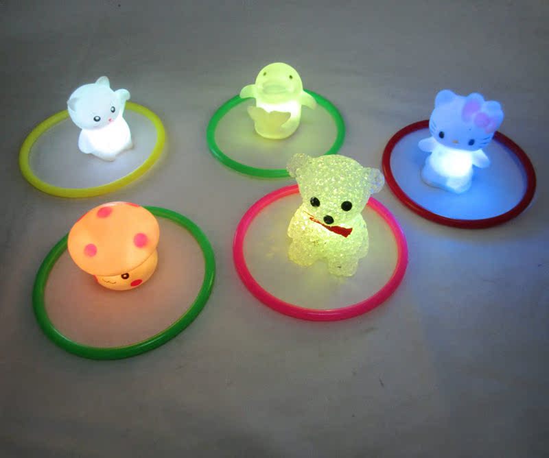 地摊实心加粗好弹性塑料套圈圈幼儿园玩具批发儿童游戏活动投掷环