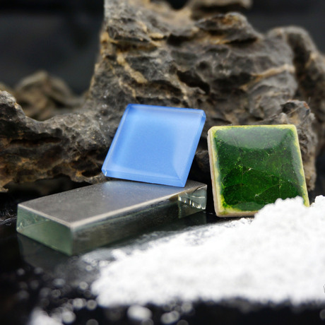 500-750使用温度450玻璃釉粉—低温玻璃陶瓷透明熔块釉料助熔剂