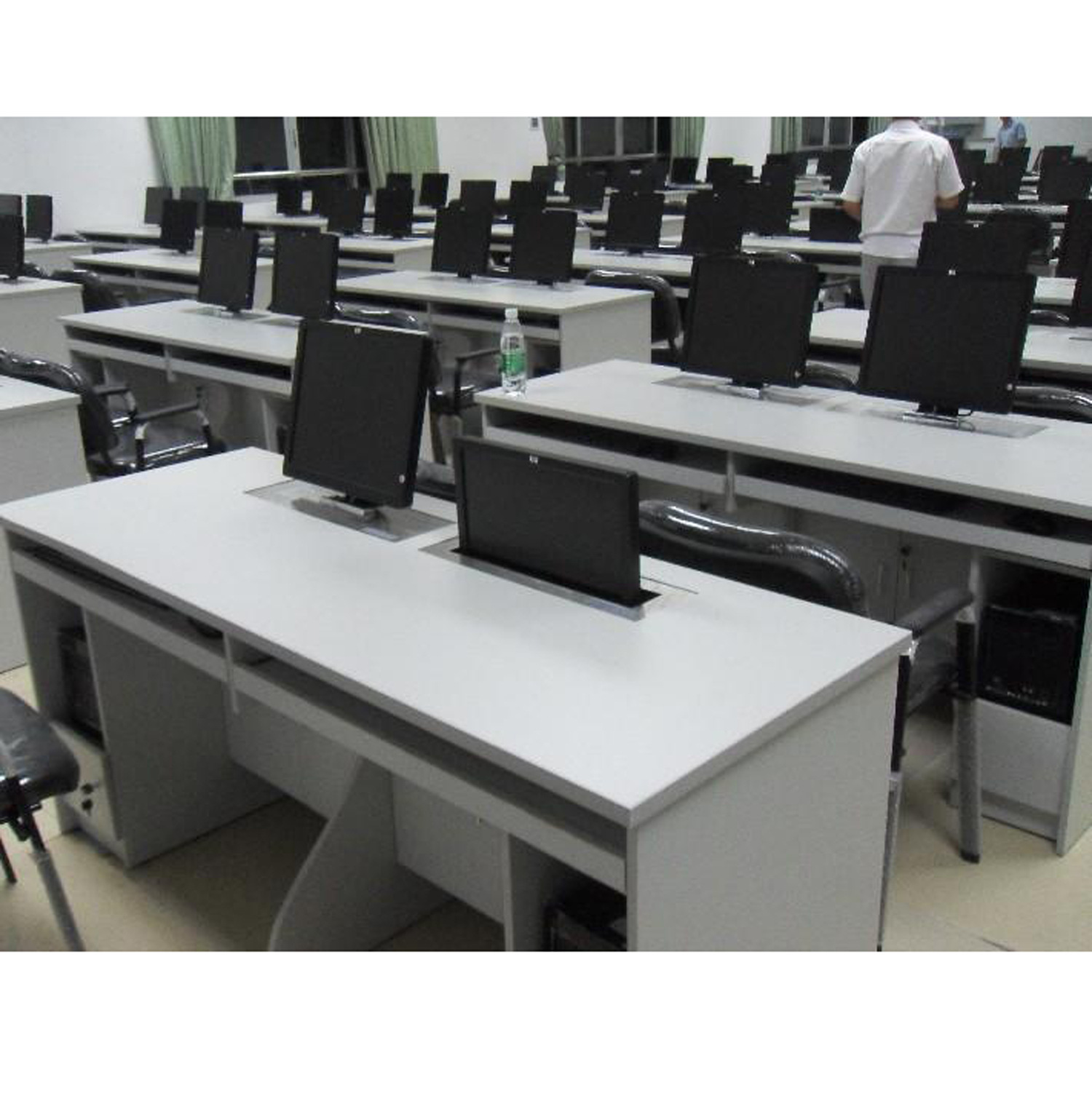 升降桌价格及图片大全_会议桌显示器升降器_升降桌