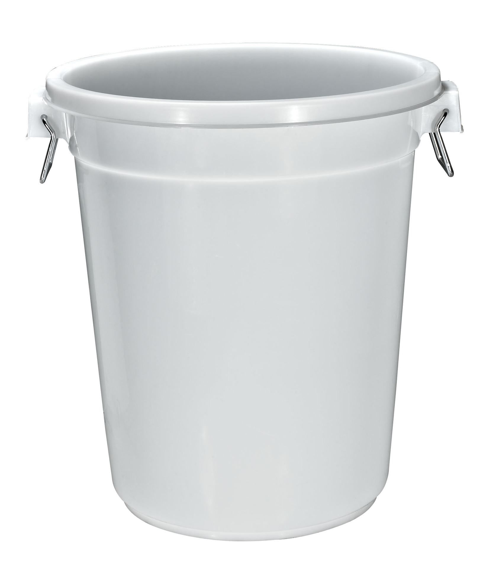 供应白色 蓝色全新料材质 带盖子 配铁耳塑料桶 各种升数分类白桶