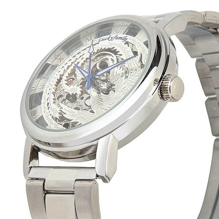 一代手动手表龙凤机械表