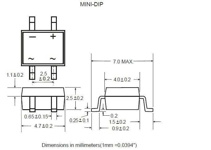 【现货供应】mb6s整流桥 mb6s贴片