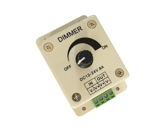 led调光器led手动旋钮可控硅调光器 pwm无极调光 1.