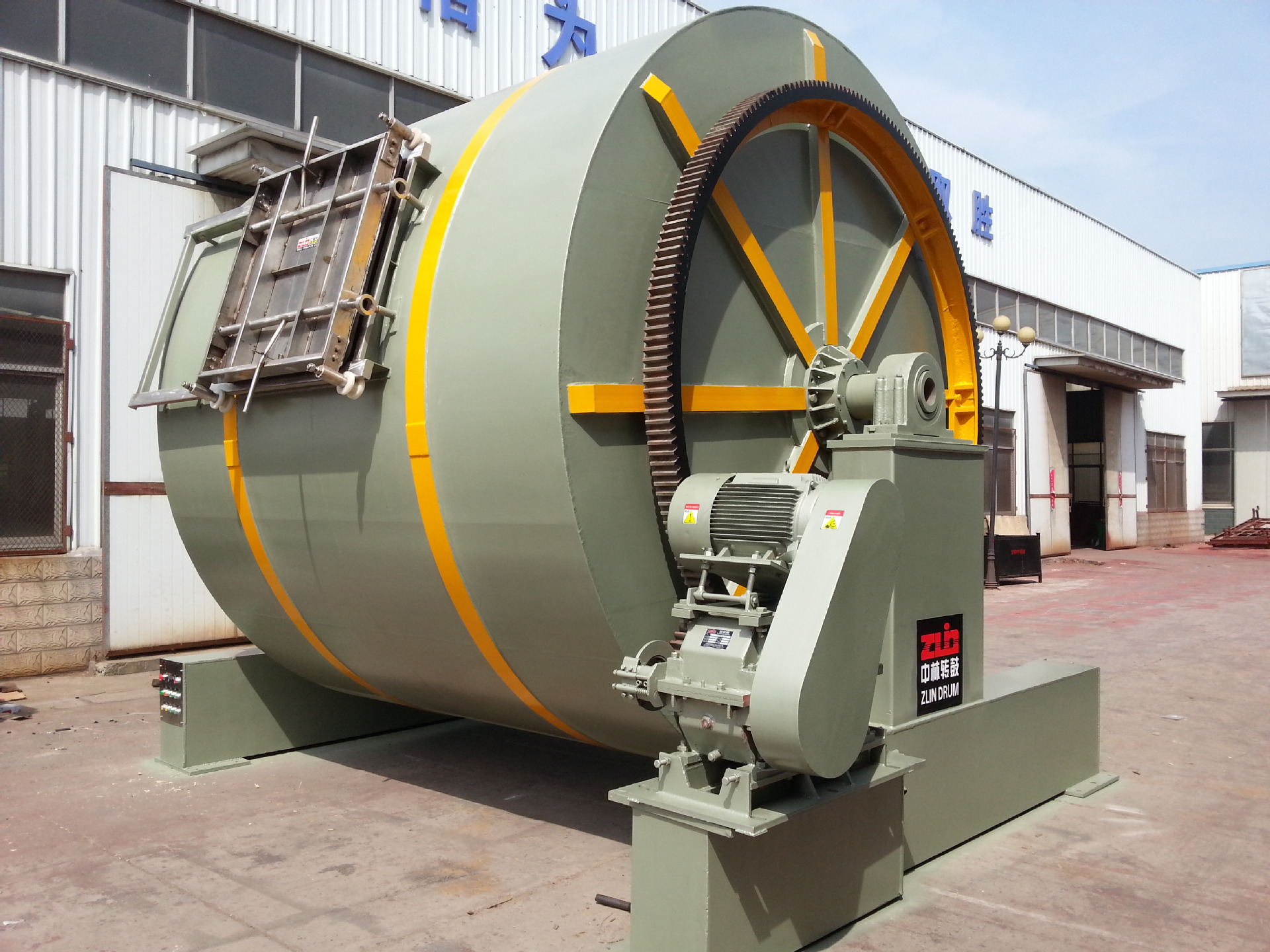 不锈钢打绒纤维转鼓