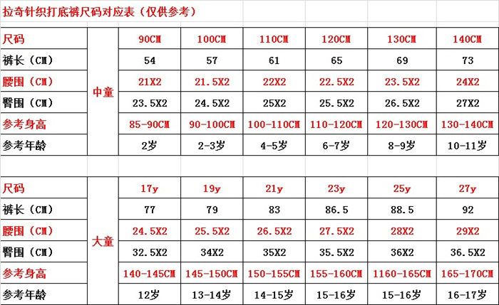拉奇2016早春新品27212女童单层纯棉针织打底裤童装童裤