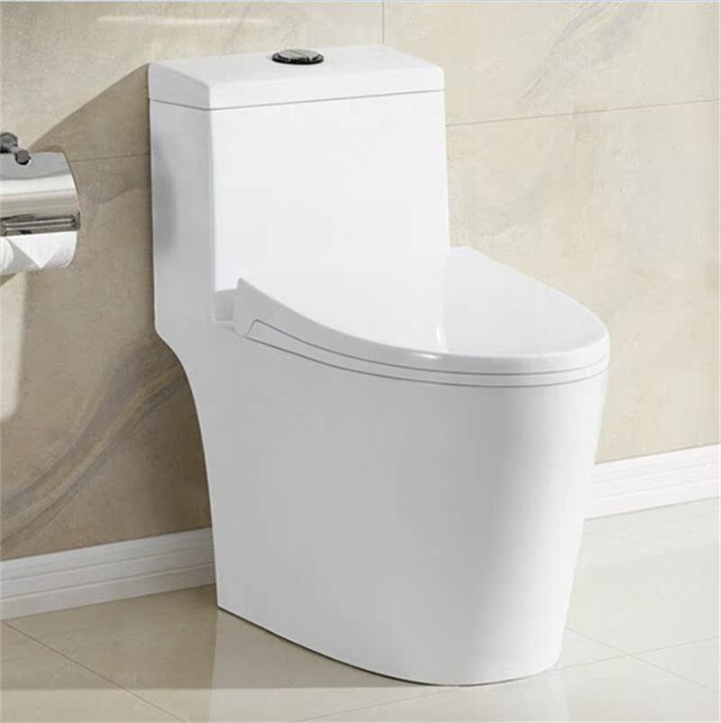 诺贝尔坐便器卫浴喷射虹吸式家用节水静音抽水马桶座便器ab1234