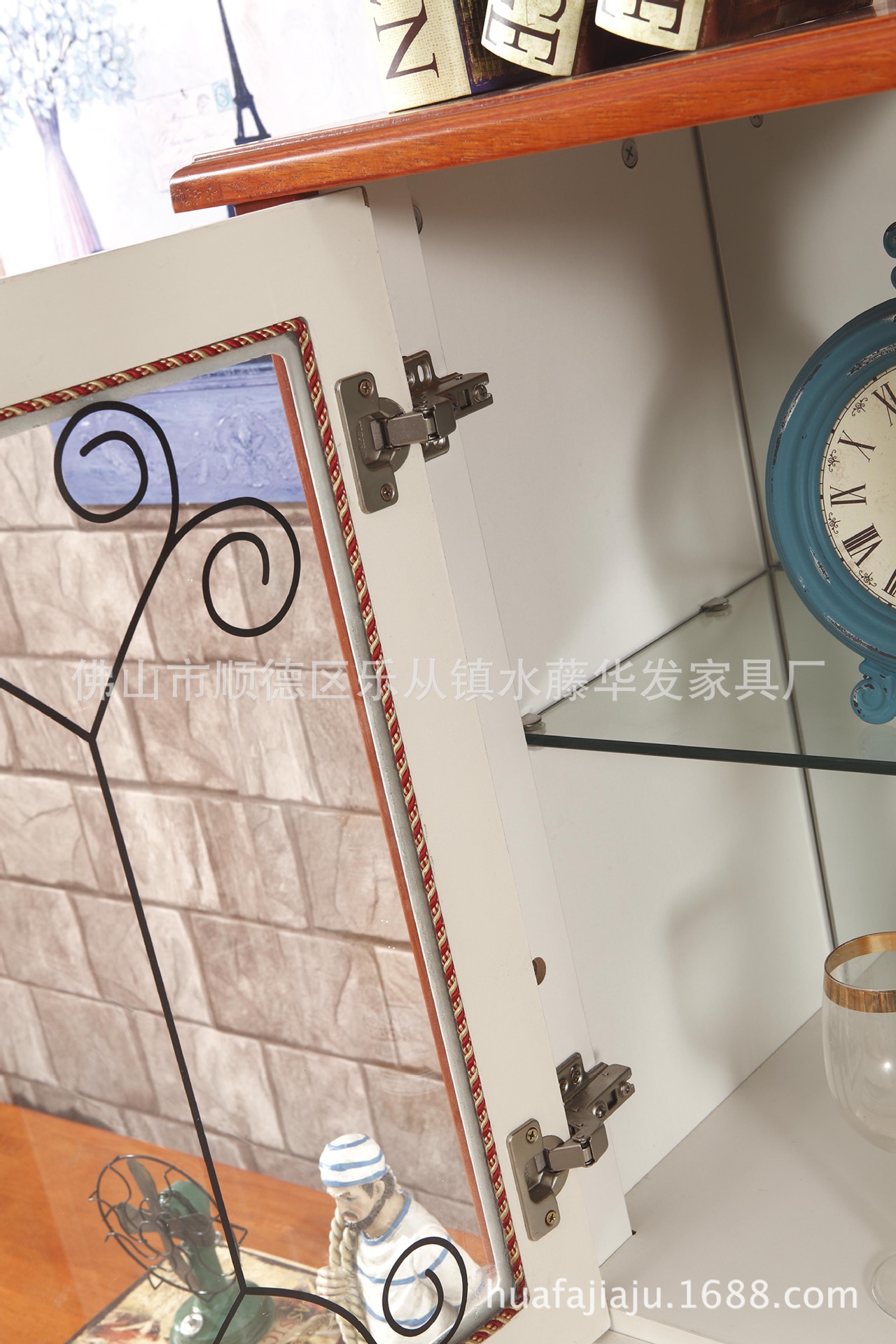 实木家具/地中海系列/最新产品橡木框+高密度板烤漆/电视柜/酒柜