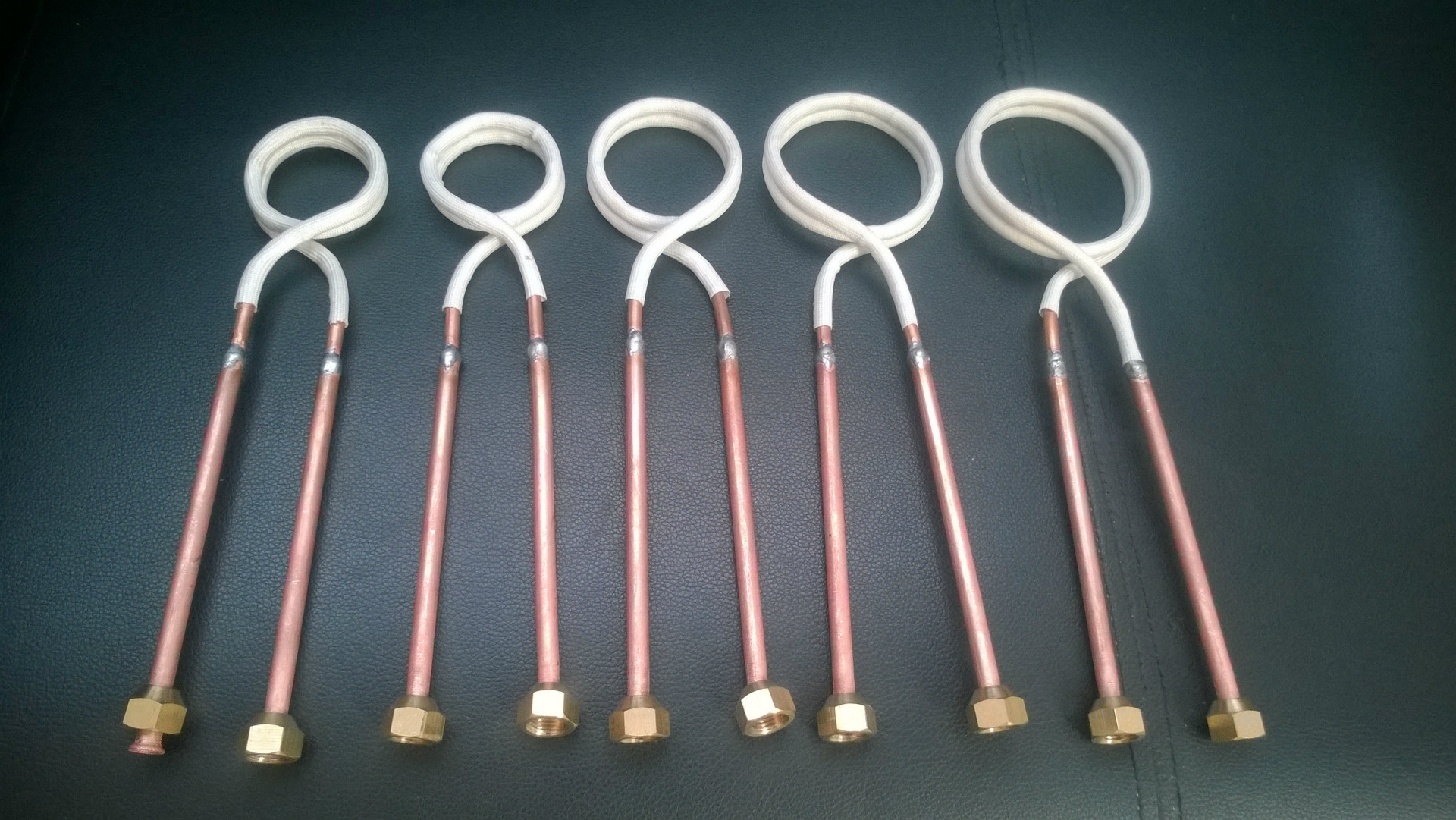 定制设计各种感应加热线圈  加热器  加热线圈 高频 超音频加热圈