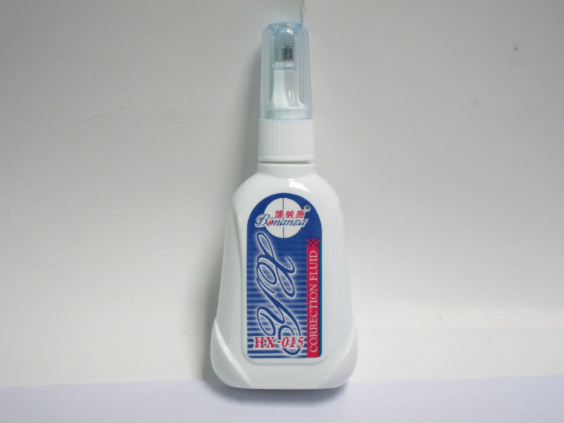 正品博纳施钢头修正液 涂改液 香味型 12ml