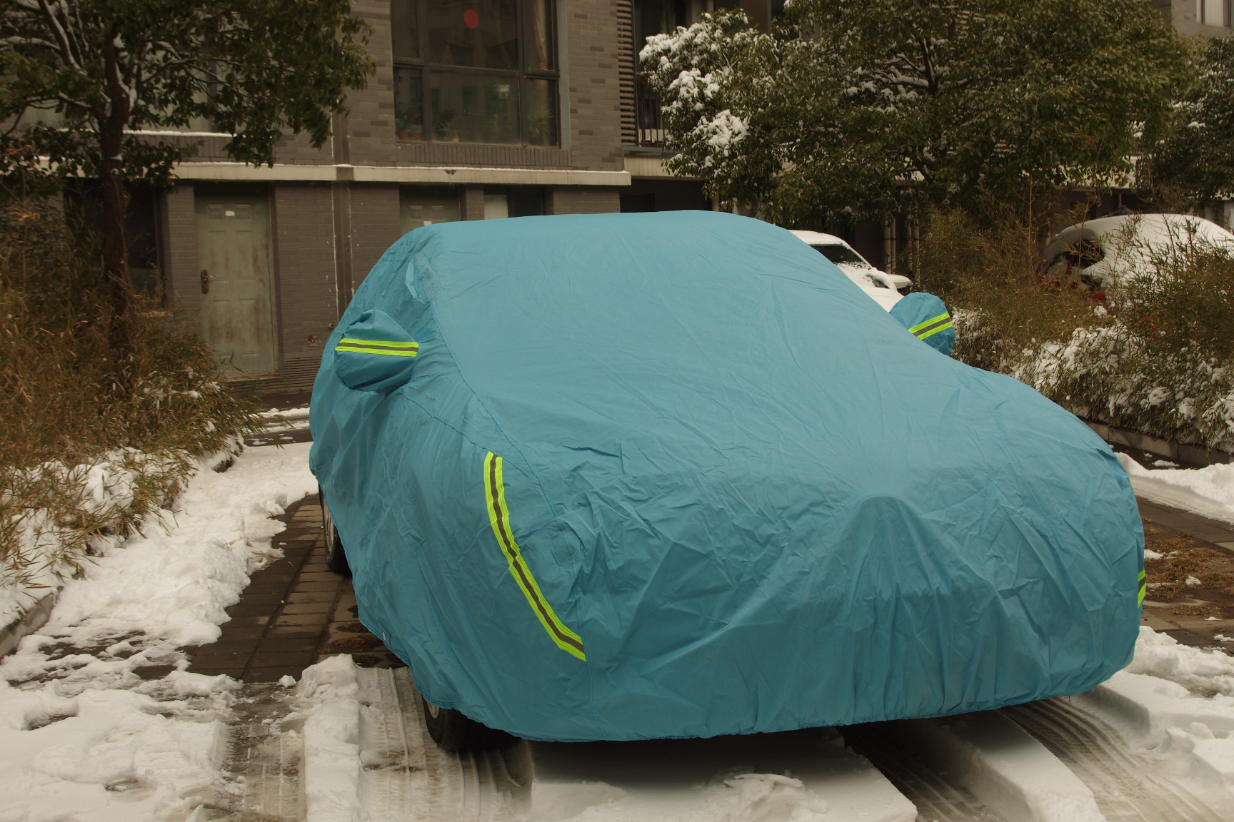 加棉加厚杜邦棉绒车衣汽车车罩防雨防晒防冻防尘撕不破晒不烂车衣