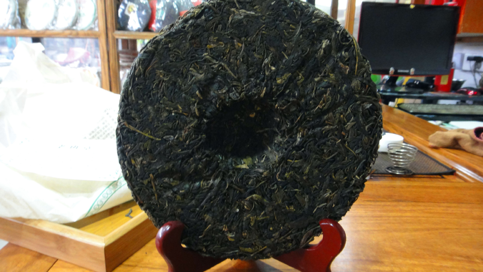 老班章(生)老班章乔木大树茶 普洱茶纯料 生茶饼 357g