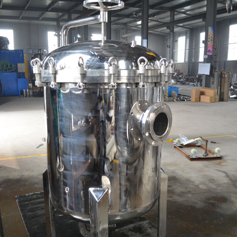 供应不锈钢抛光袋式过滤器,布袋过滤器,滤袋过滤器