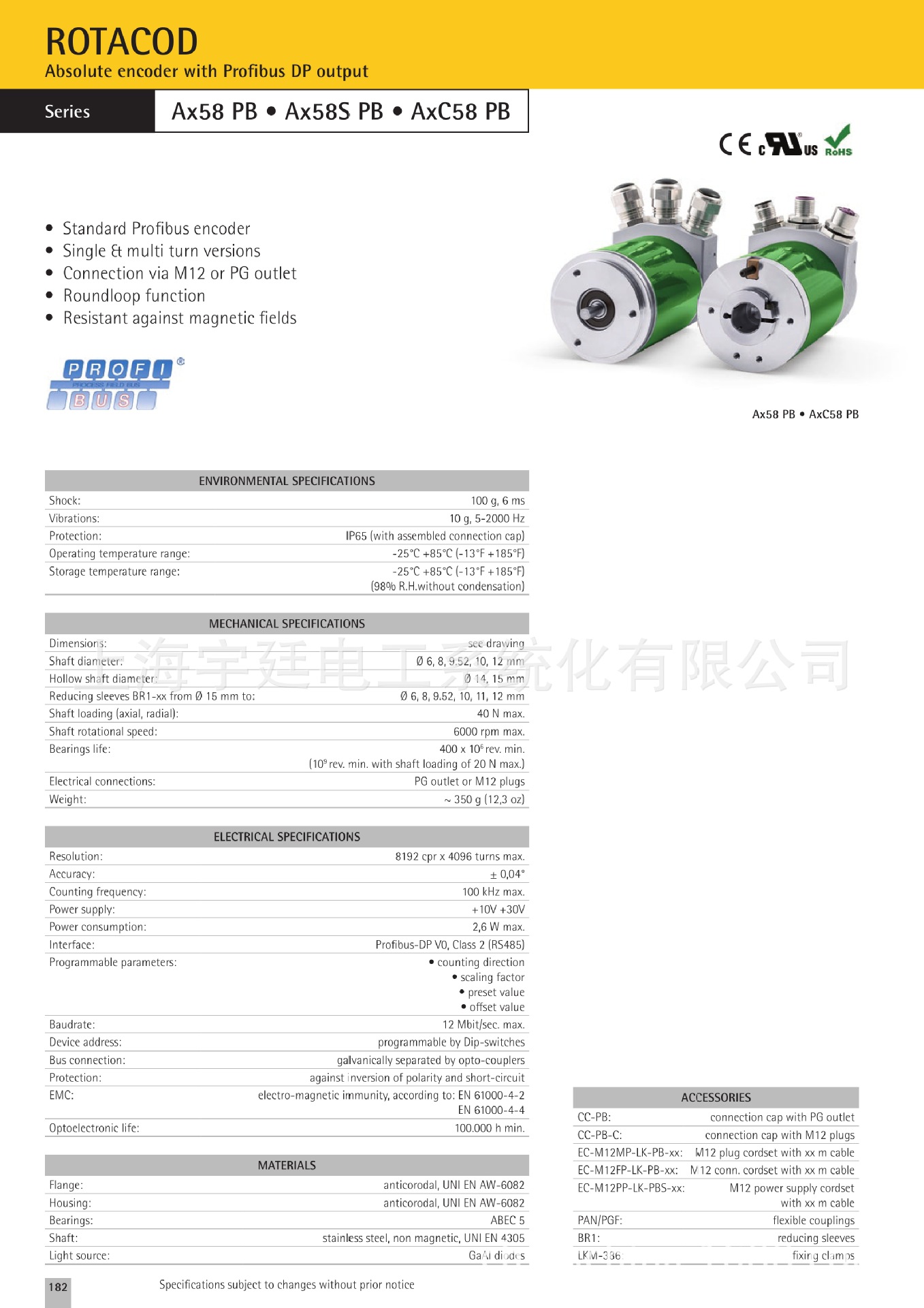 原装欧州进口LIKA-PROFIBUS通讯接口绝对式编码器 PROFIBUS通讯,绝对值编码器,总线通讯编码器,LIKA编码器,旋转编码器