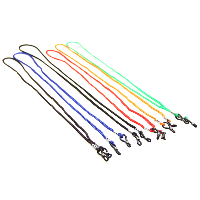 Multi-Color Sports Glasses Rope for the Elderly and Children Anti-Drop Glasses Lanyard Multi-Purpose Elastic Eyeglasses Chain