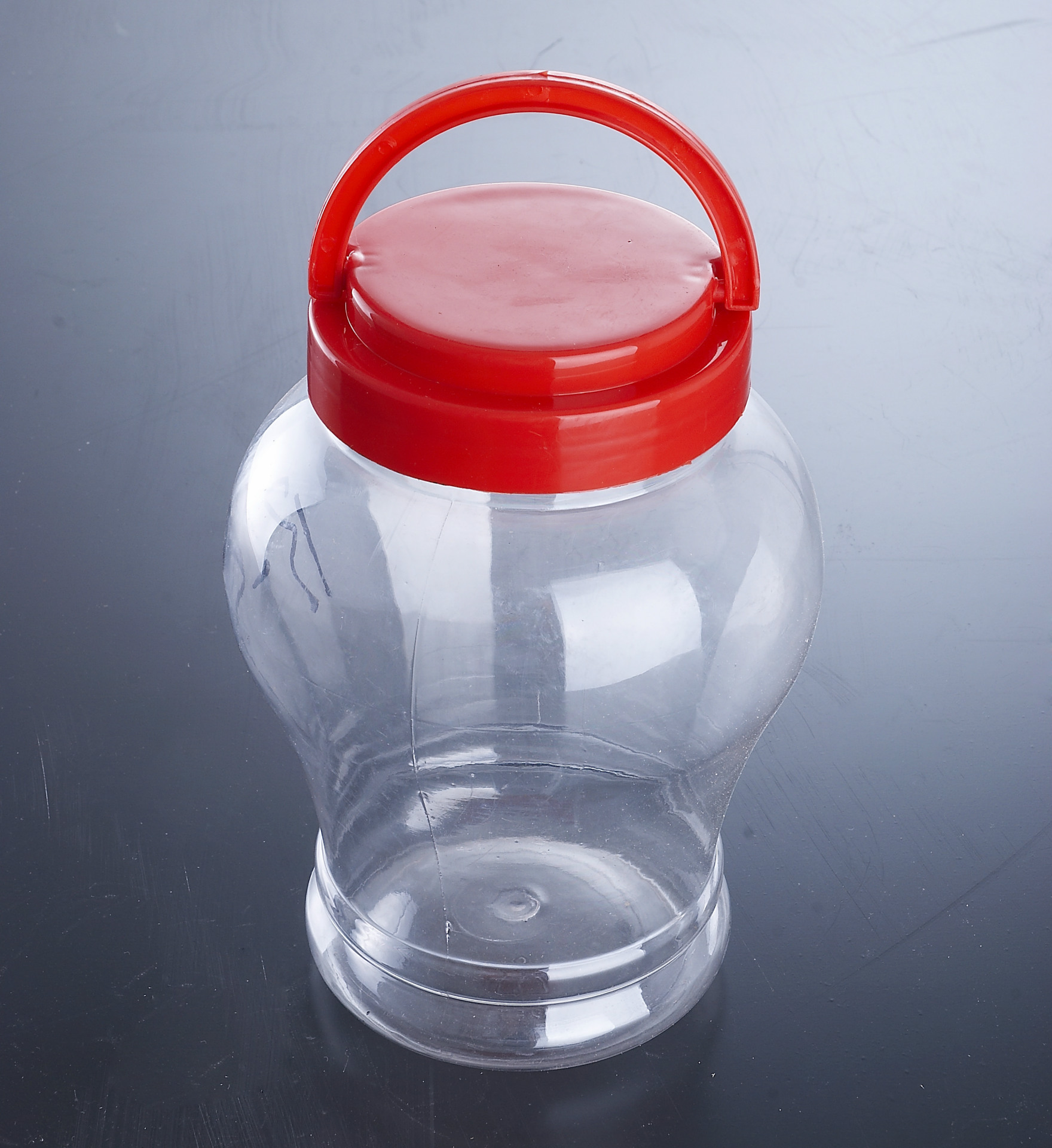 厂家直销塑料糖果罐 pet食品零食包装罐 塑料罐子