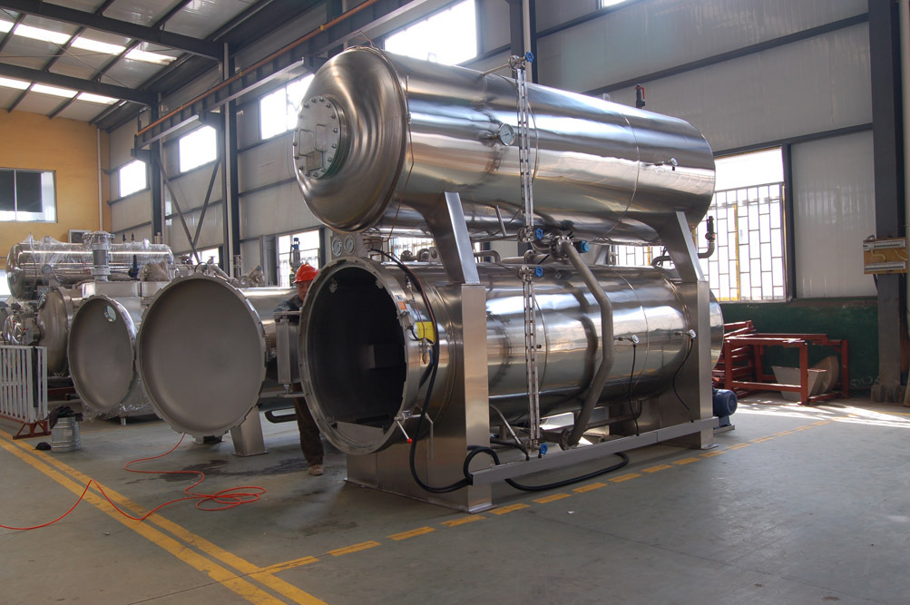 肉质品杀菌锅 双层杀菌釜 卧式蒸汽 杀菌锅 全水式杀菌