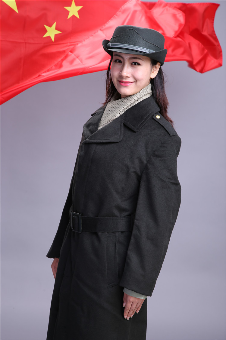 厂家直销 07陆库干部羊绒呢大衣 冬季羊