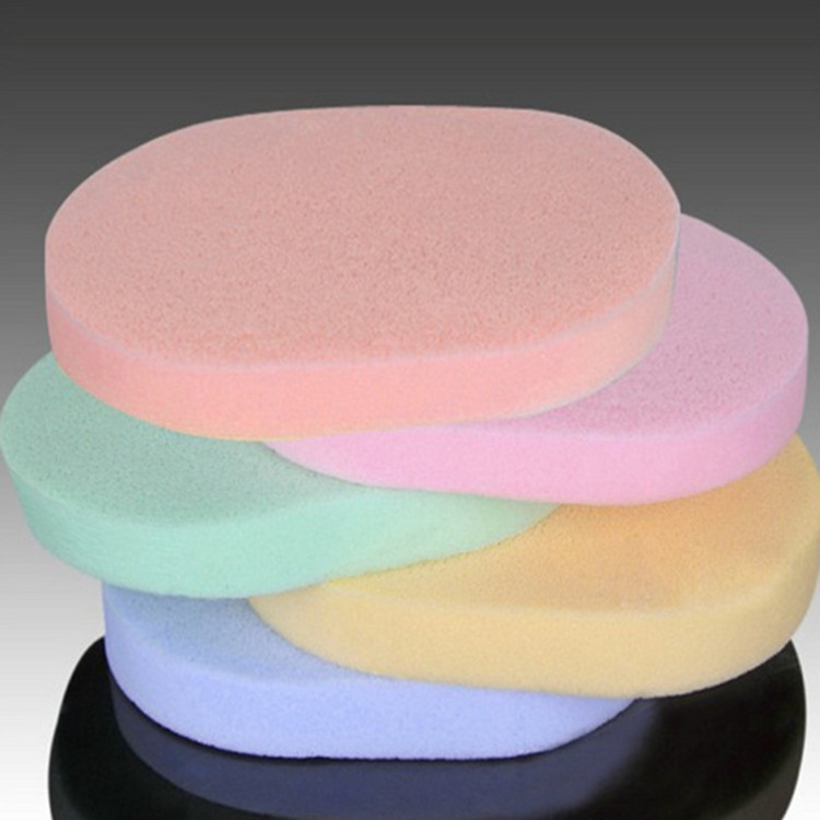 8033加厚 卸妆洗脸扑 海藻洁面扑 洗脸海绵粉扑pva面扑15mm