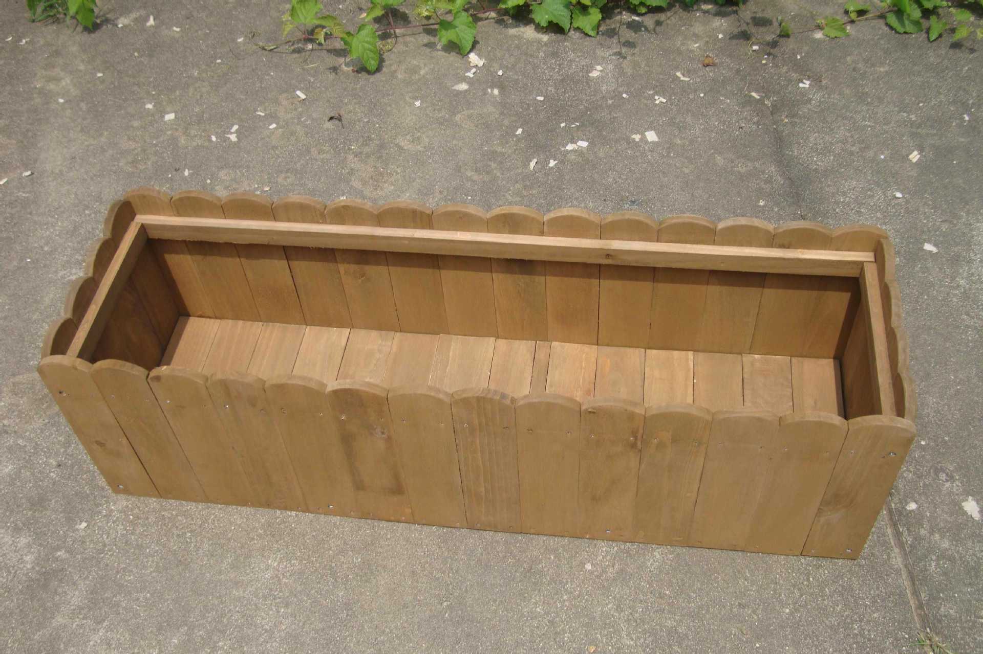 实木花箱,适用于户外种花,种菜.