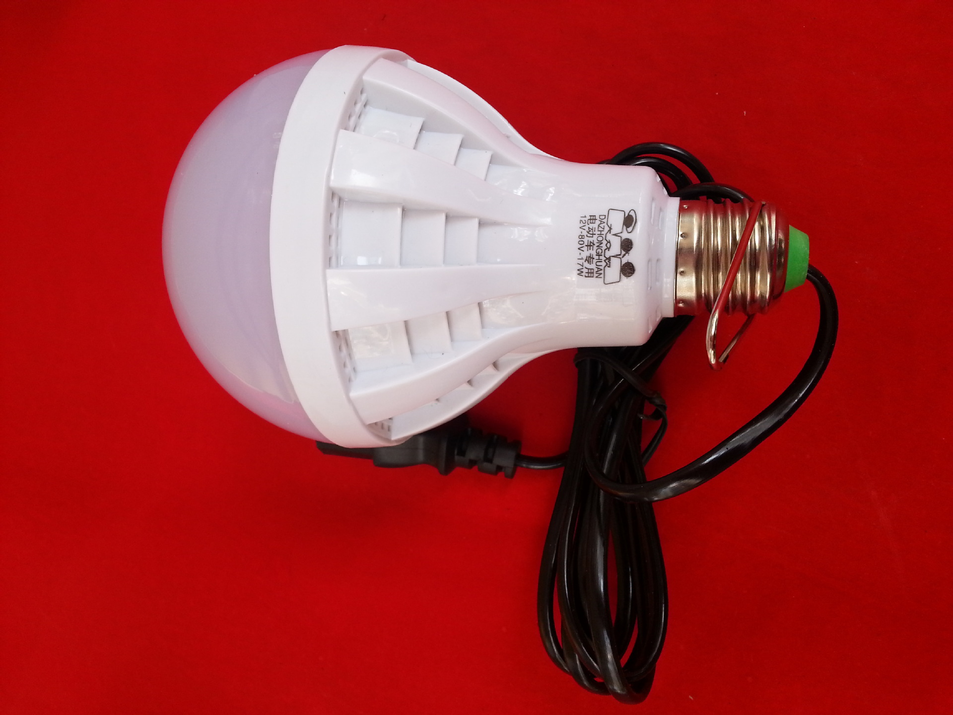 【大众欢】低压12v直流48v电动车专用12-96v夜市,电瓶灯