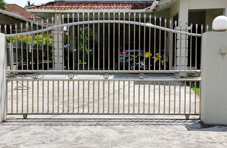 粤好不锈钢焊接产品车库大门